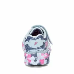 Girl's Fila, Primeforce 4 Strap Sneaker - Little Kid -Shoes Sales Store 1 2167721 ZM 4