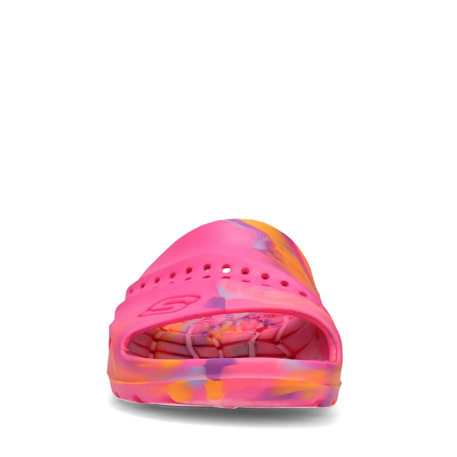 Girl's Skechers, Hogan Color Splashed Slide Sandals 2 Girl's Skechers, Hogan Color Splashed Slide Sandals - Image 2