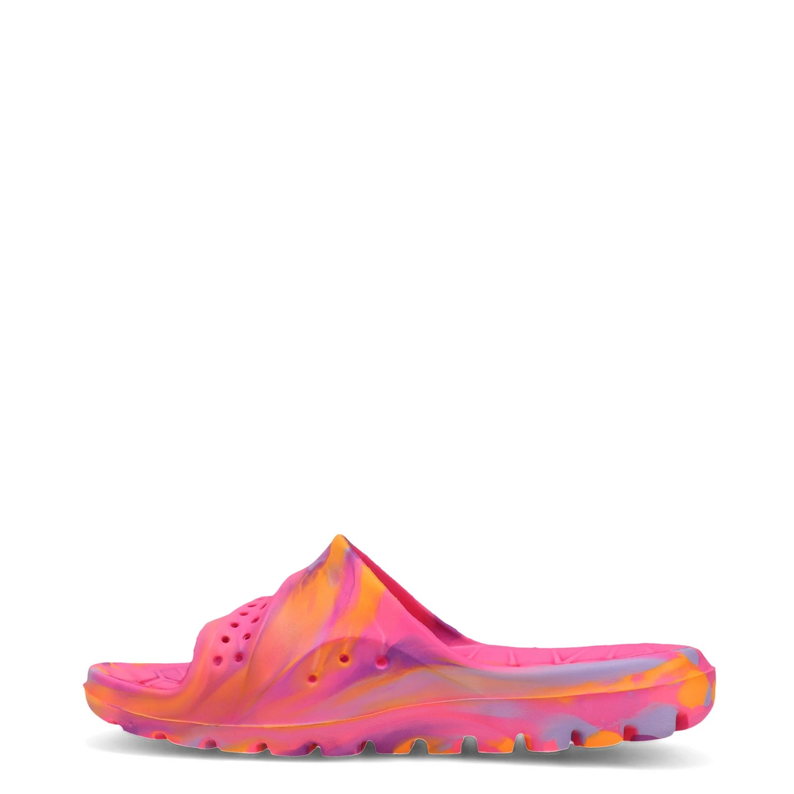 Girl's Skechers, Hogan Color Splashed Slide Sandals 3 Girl's Skechers, Hogan Color Splashed Slide Sandals - Image 3