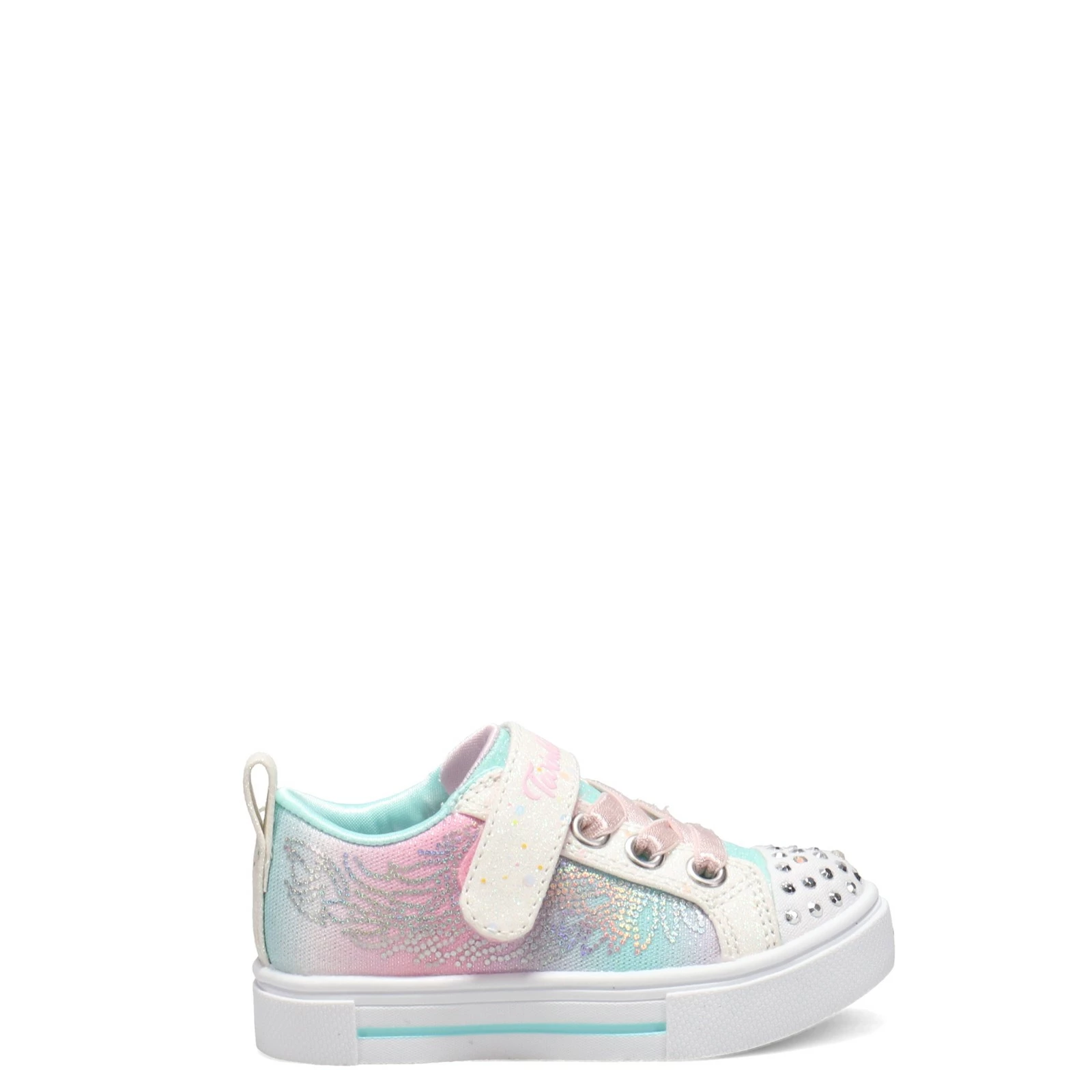 Girl's Skechers, Twinkle Toes: Twinkle Sparks - Winged Magic Sneaker - Toddler 2 Girl's Skechers, Twinkle Toes: Twinkle Sparks - Winged Magic Sneaker - Toddler - Image 2