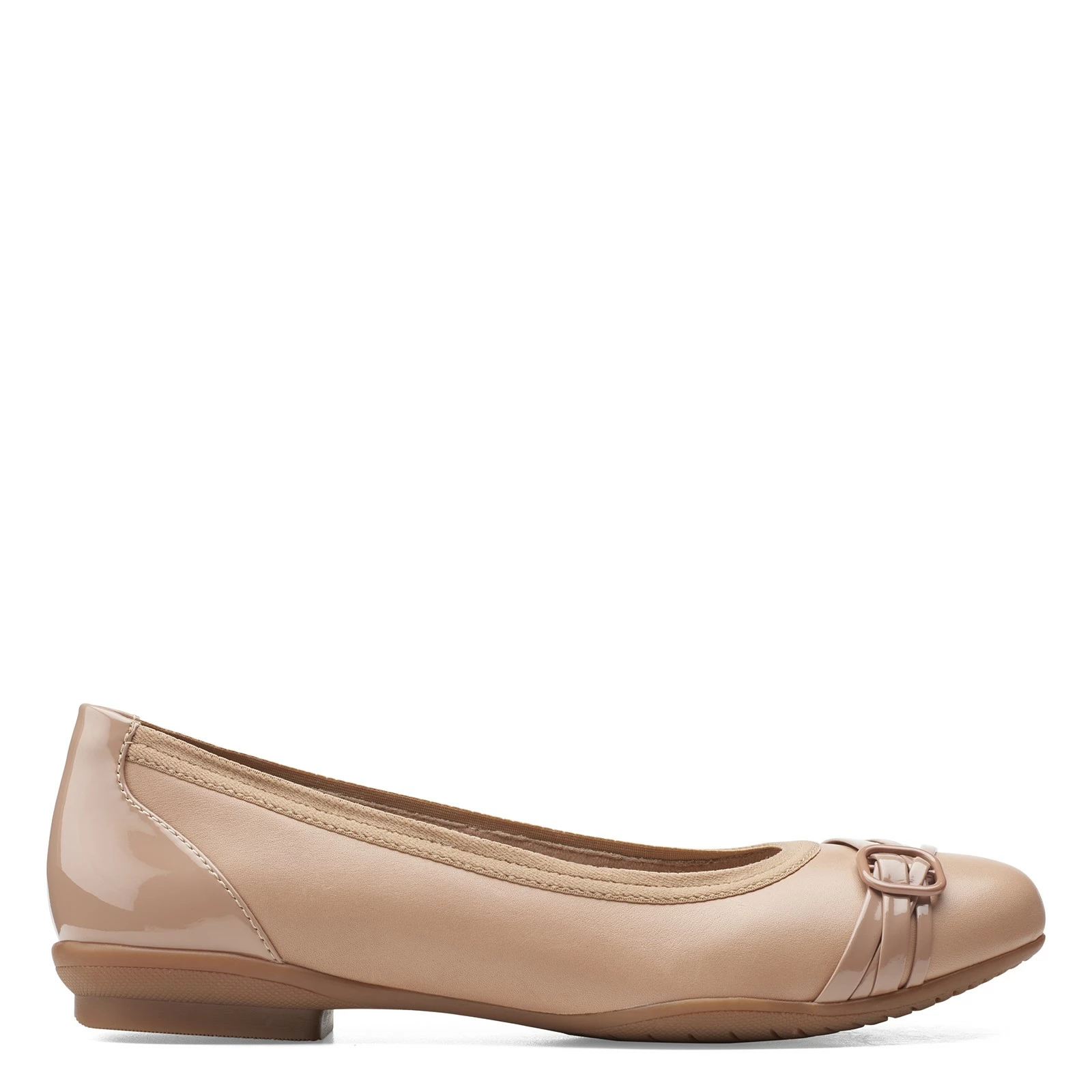 Women's Clarks, Sara Tulip Flat 2 Women's Clarks, Sara Tulip Flat - Image 2