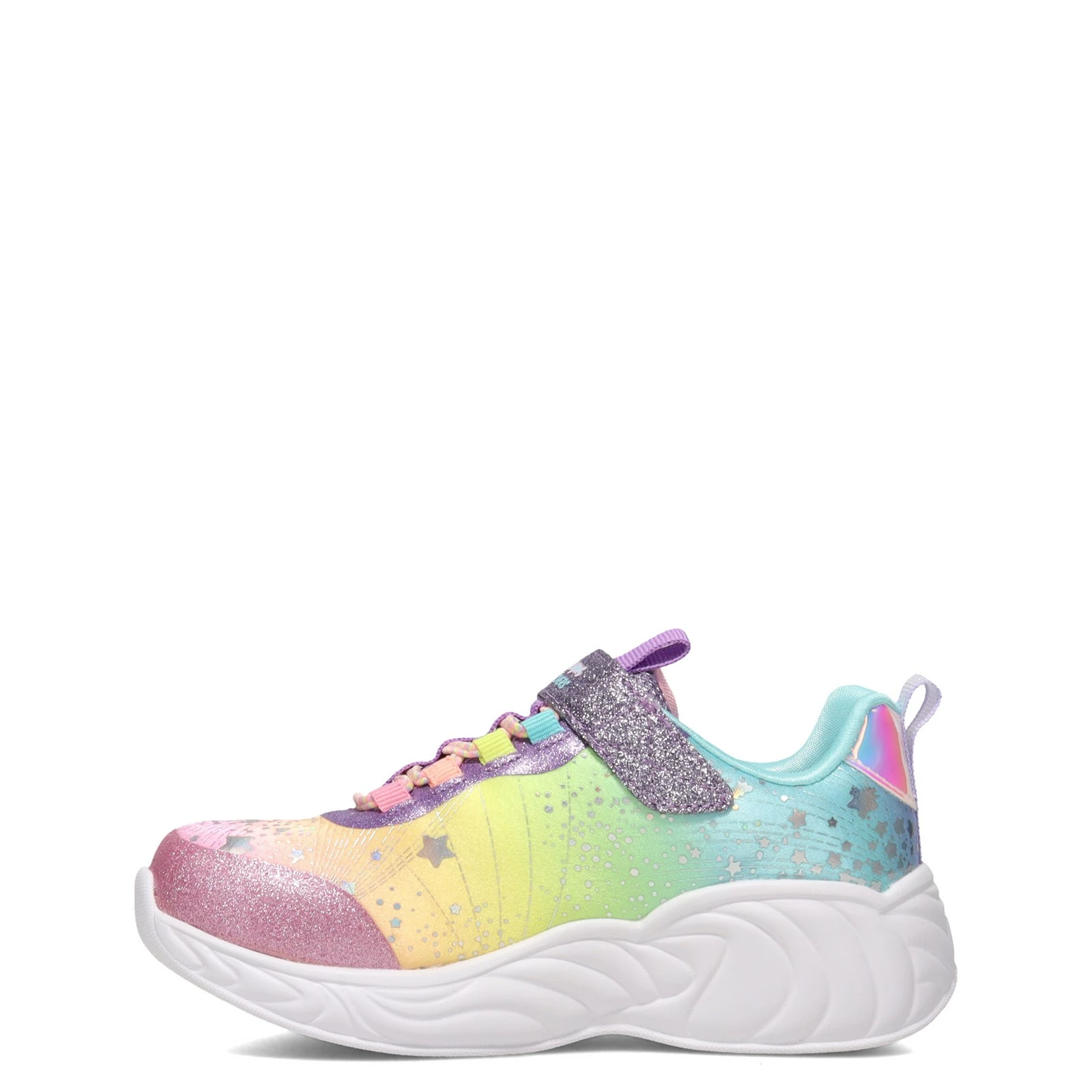 Girl's Skechers, S Lights: Unicorn Dreams Sneaker - Little Kid 4 Girl's Skechers, S Lights: Unicorn Dreams Sneaker - Little Kid - Image 4