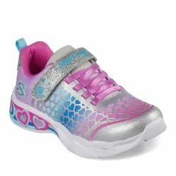 Girl's Skechers, Heart Lights: Sweetheart Lights - Lovely Colors Sneaker - Little Kid