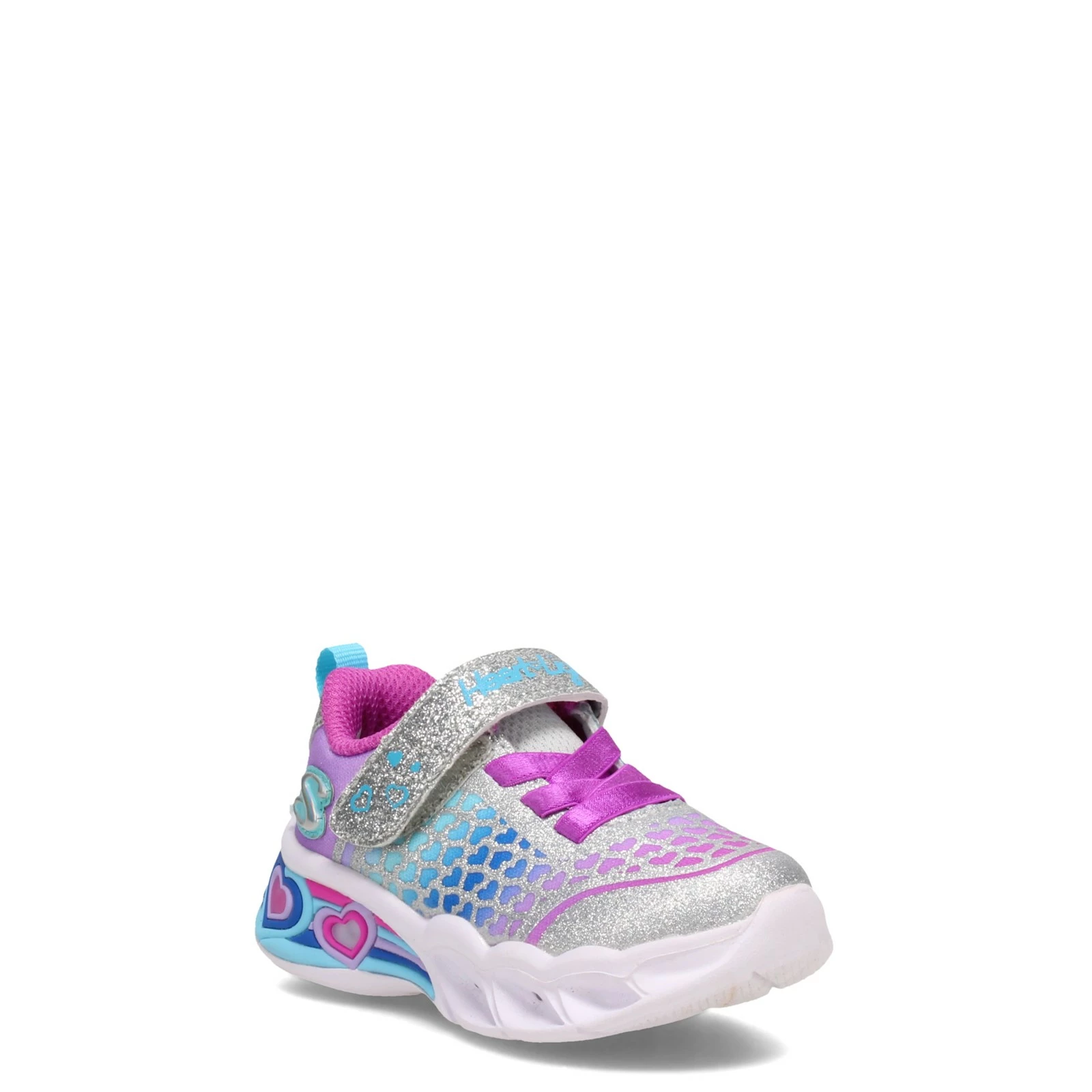 Girl's Skechers, Heart Lights: Sweetheart Lights - Lovely Colors Sneaker - Toddler 1 Girl's Skechers, Heart Lights: Sweetheart Lights - Lovely Colors Sneaker - Toddler