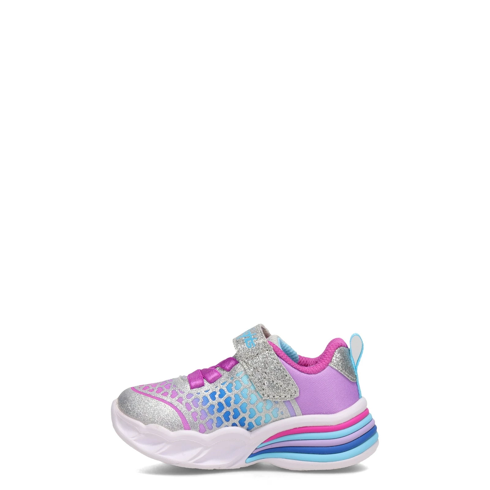 Girl's Skechers, Heart Lights: Sweetheart Lights - Lovely Colors Sneaker - Toddler 4 Girl's Skechers, Heart Lights: Sweetheart Lights - Lovely Colors Sneaker - Toddler - Image 4
