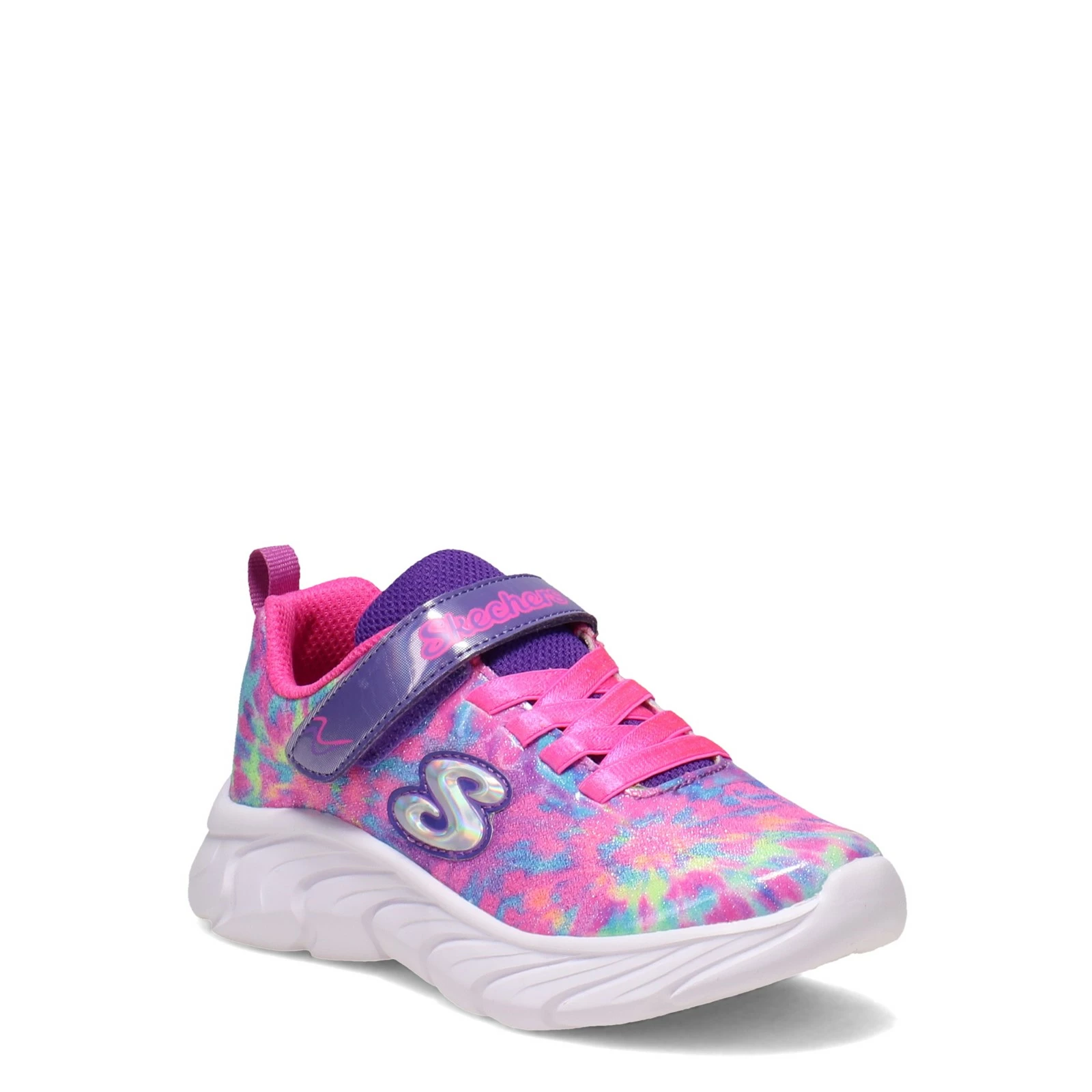 Girl's Skechers, Dynamic Dash - Vivid Paint Sneaker - Little Kid 1 Girl's Skechers, Dynamic Dash - Vivid Paint Sneaker - Little Kid