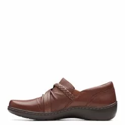 Women's Clarks, Cora Braid Slip-On -Shoes Sales Store 1 2272668 ZM 4