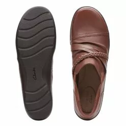 Women's Clarks, Cora Braid Slip-On -Shoes Sales Store 1 2272668 ZM 6