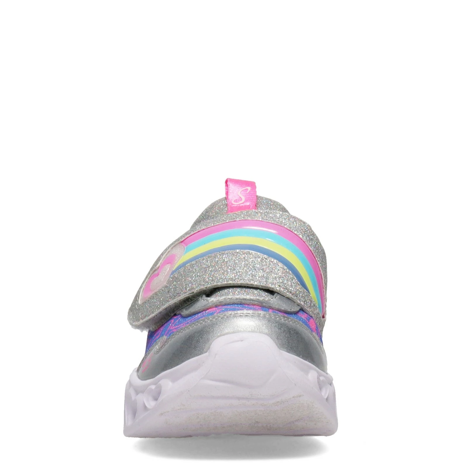 Girl's Skechers, S Lights: Heart Lights - Lovie Dovie Sneaker - Toddler 3 Girl's Skechers, S Lights: Heart Lights - Lovie Dovie Sneaker - Toddler - Image 3