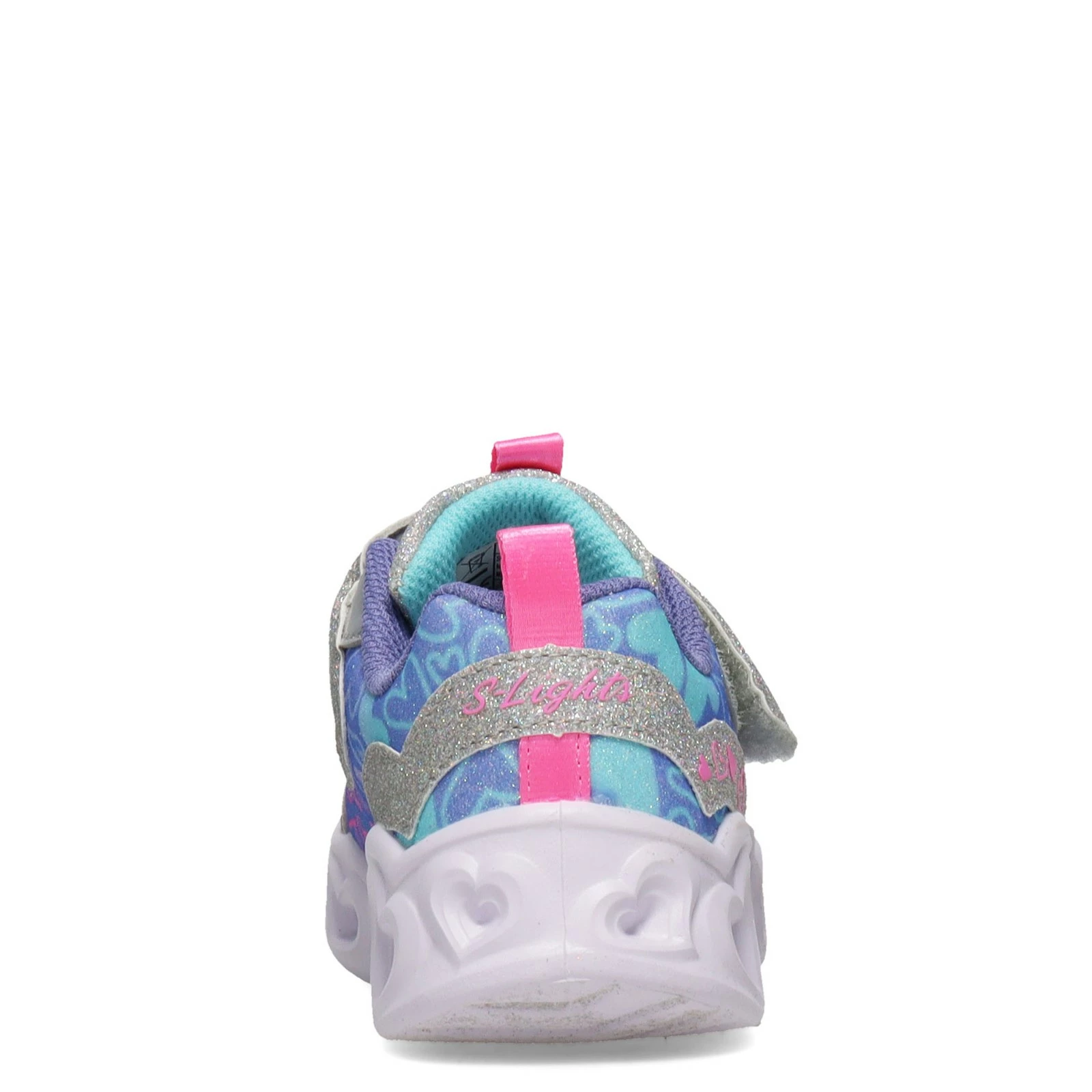 Girl's Skechers, S Lights: Heart Lights - Lovie Dovie Sneaker - Toddler 5 Girl's Skechers, S Lights: Heart Lights - Lovie Dovie Sneaker - Toddler - Image 5