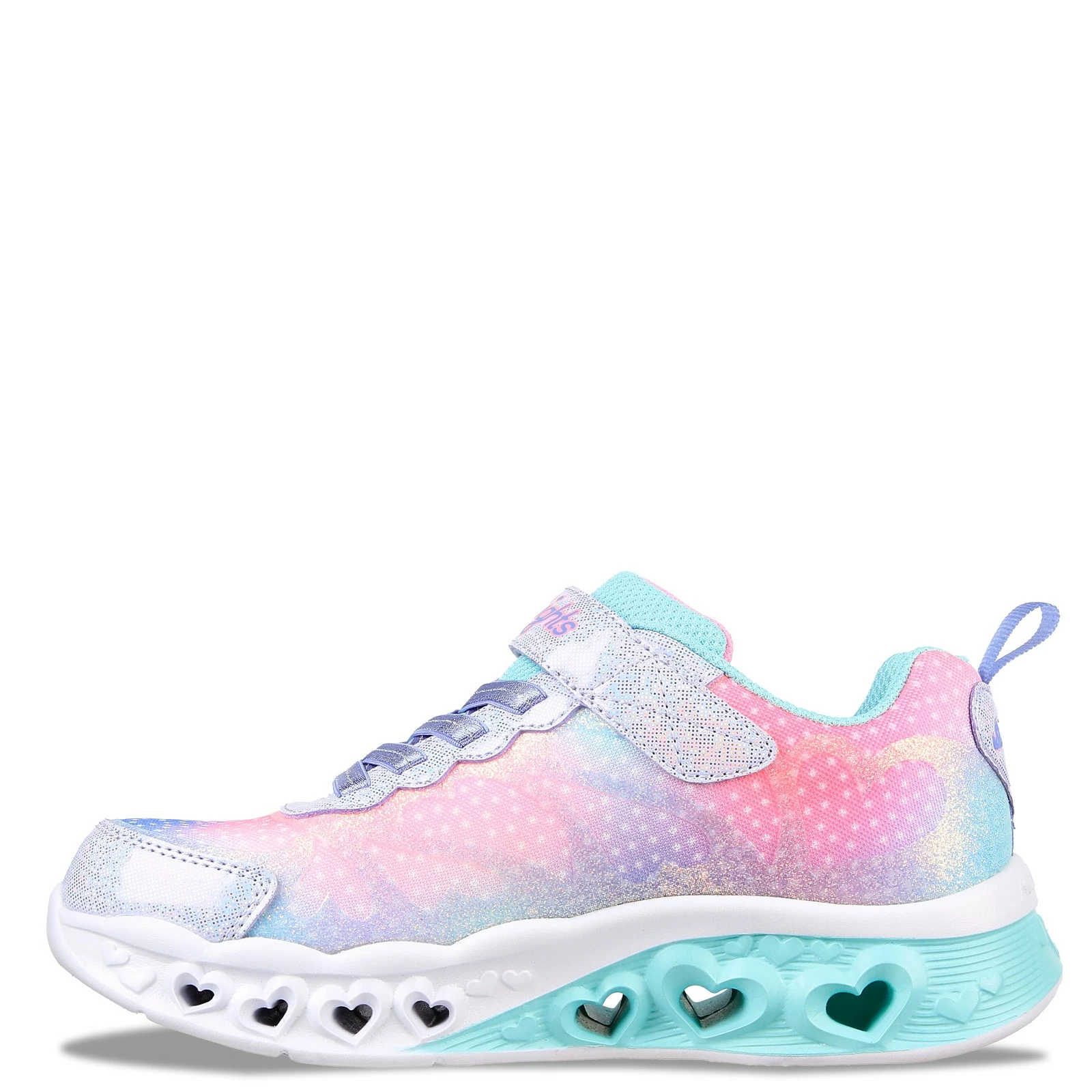Girl's Skechers, Flutter Heart Lights - Simply Love Sneaker - Little Kid 3 Girl's Skechers, Flutter Heart Lights - Simply Love Sneaker - Little Kid - Image 3