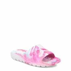Girl's Skechers, Hogan Color Splashed Slide Sandal - Little Kid & Big Kid