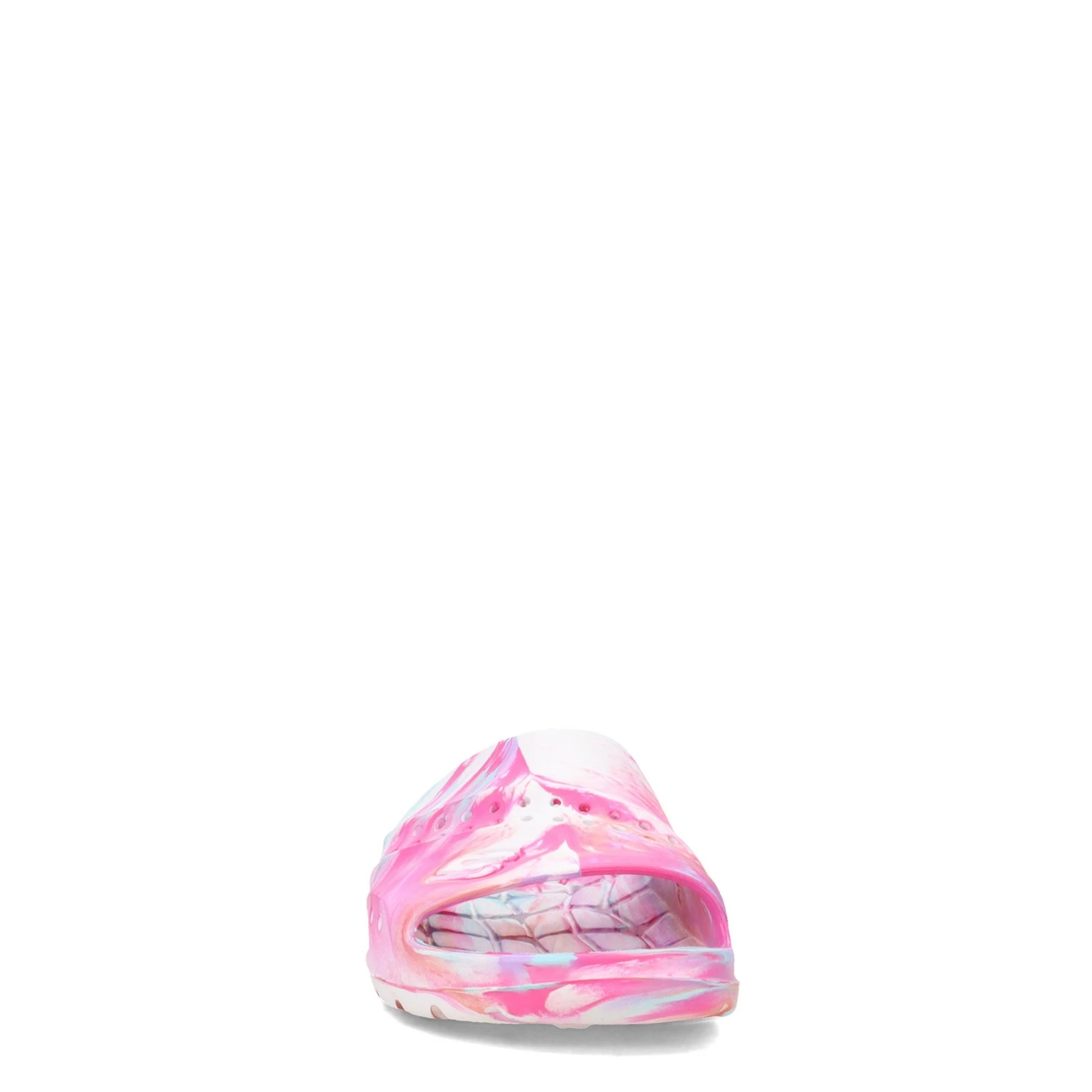 Girl's Skechers, Hogan Color Splashed Slide Sandal - Little Kid & Big Kid 3 Girl's Skechers, Hogan Color Splashed Slide Sandal - Little Kid & Big Kid - Image 3