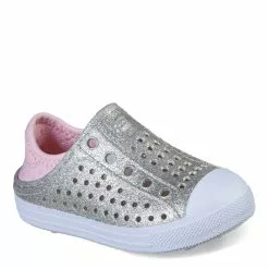 Girl's Skechers, Foamies: Guzman Steps - Glitter Mist - Toddler