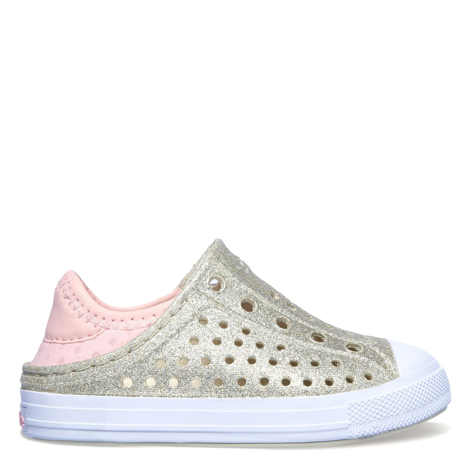 Girl's Skechers, Foamies: Guzman Steps - Glitter Mist - Toddler 2 Girl's Skechers, Foamies: Guzman Steps - Glitter Mist - Toddler - Image 2