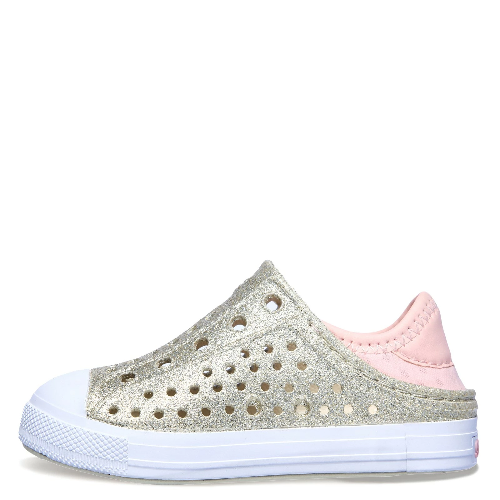 Girl's Skechers, Foamies: Guzman Steps - Glitter Mist - Toddler 3 Girl's Skechers, Foamies: Guzman Steps - Glitter Mist - Toddler - Image 3