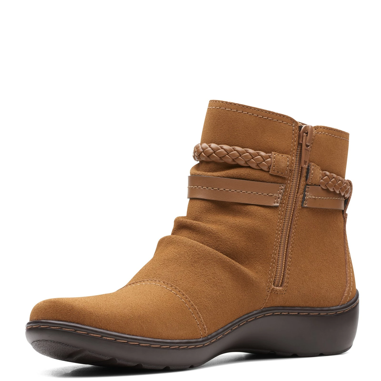 Women's Clarks, Cora Braid Boot 4 Women's Clarks, Cora Braid Boot - Image 4