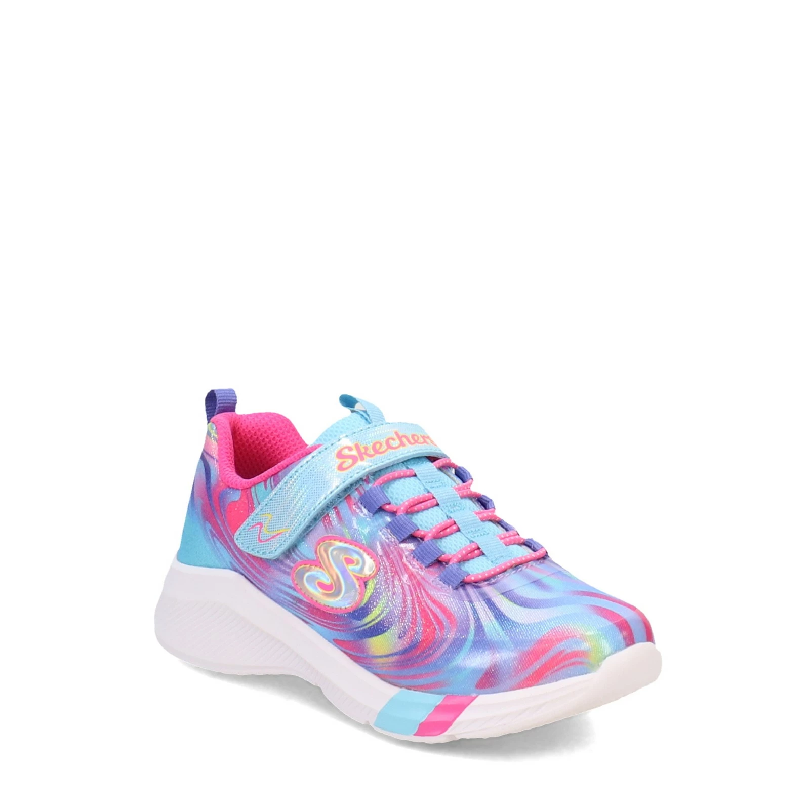 Girl's Skechers, Dreamy Lites - Swirly Sweets Sneaker - Little Kid 1 Girl's Skechers, Dreamy Lites - Swirly Sweets Sneaker - Little Kid