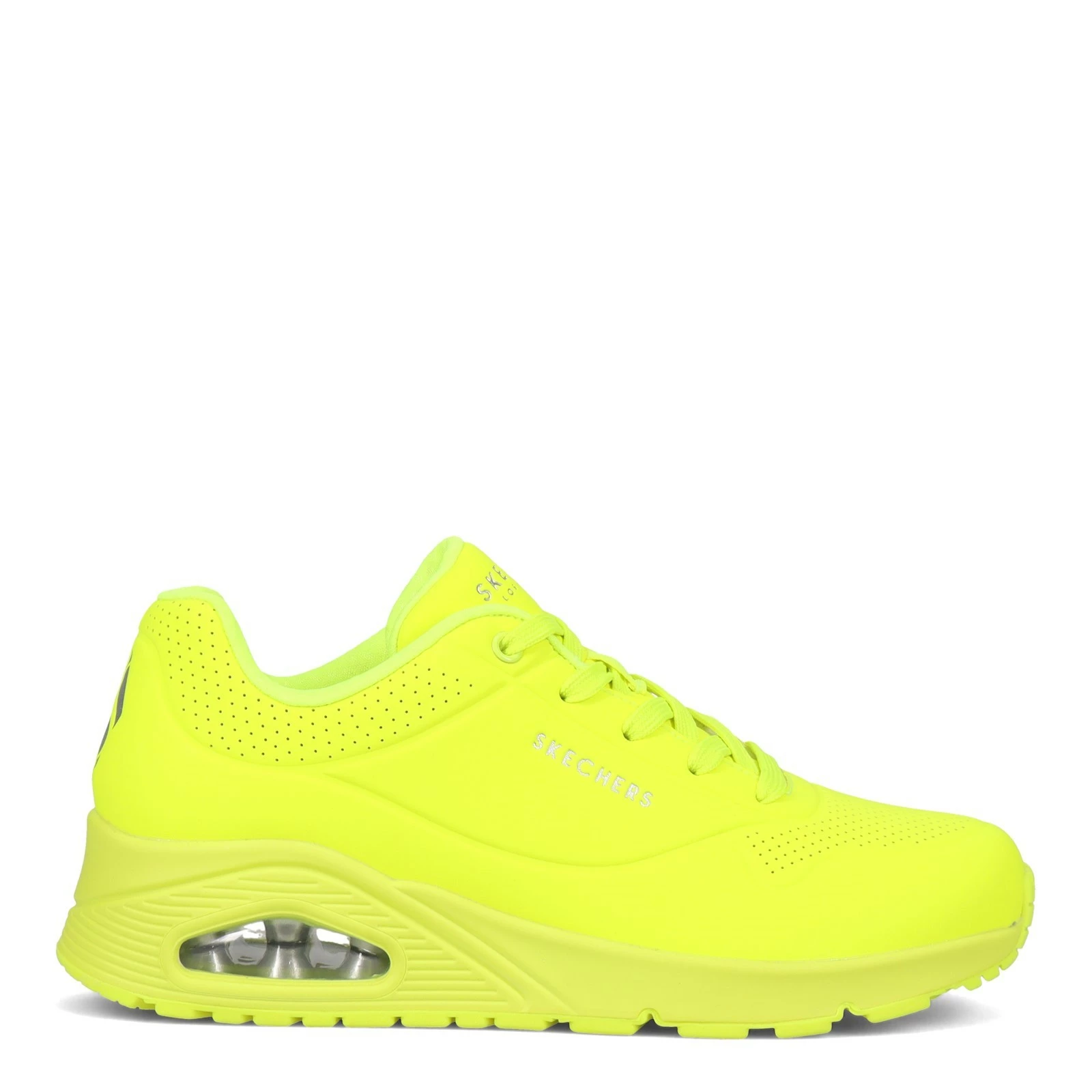 Women's Skechers Street, Uno - Neon Nights Sneaker - Wide Width 2 Women's Skechers Street, Uno - Neon Nights Sneaker - Wide Width - Image 2