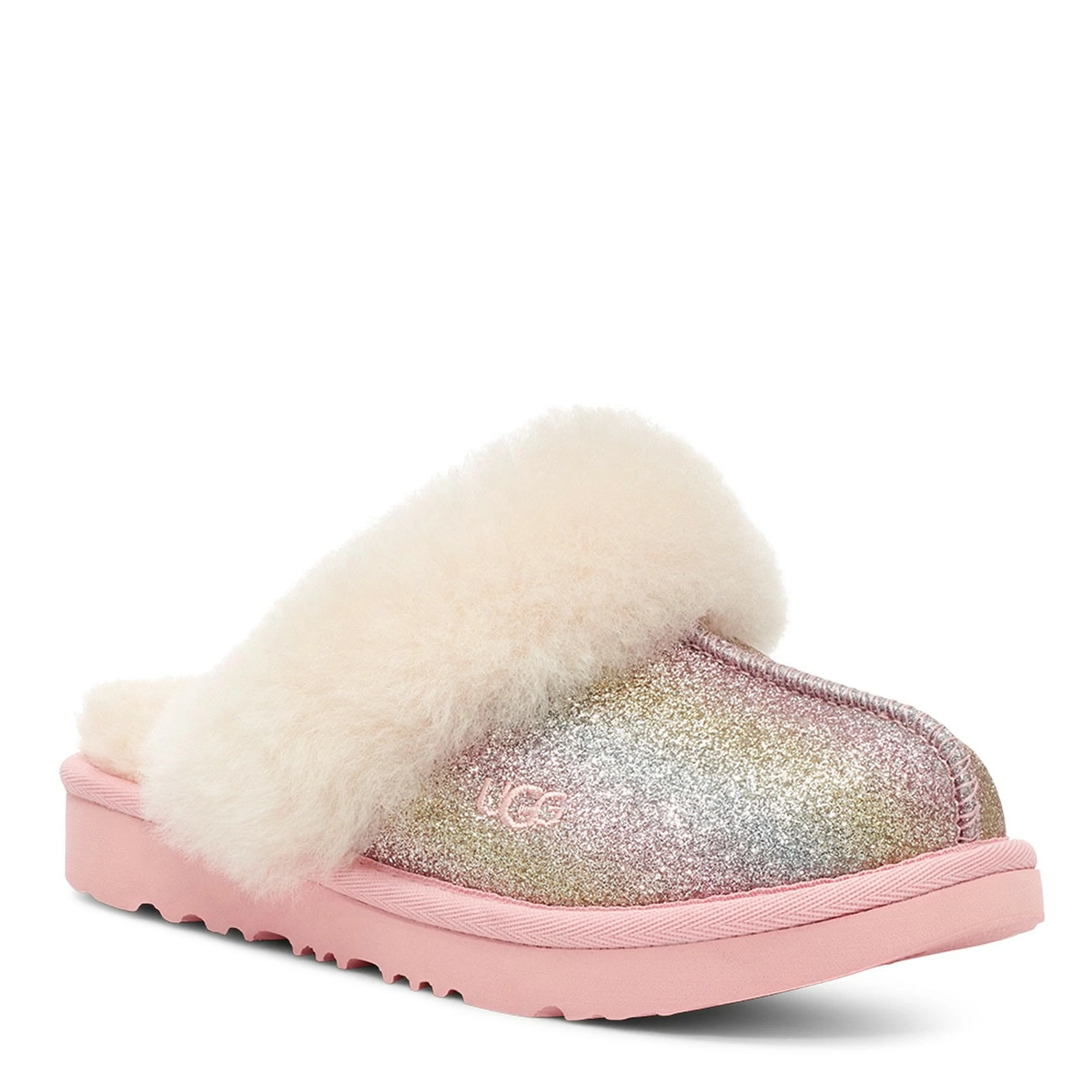 Girl's Ugg, Cozy Glitter II Slipper - Little Kid & Big Kid 1 Girl's Ugg, Cozy Glitter II Slipper - Little Kid & Big Kid