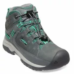 Girl's Keen, Targhee Mid Waterproof Hiking Boot - Little Kid & Big Kid