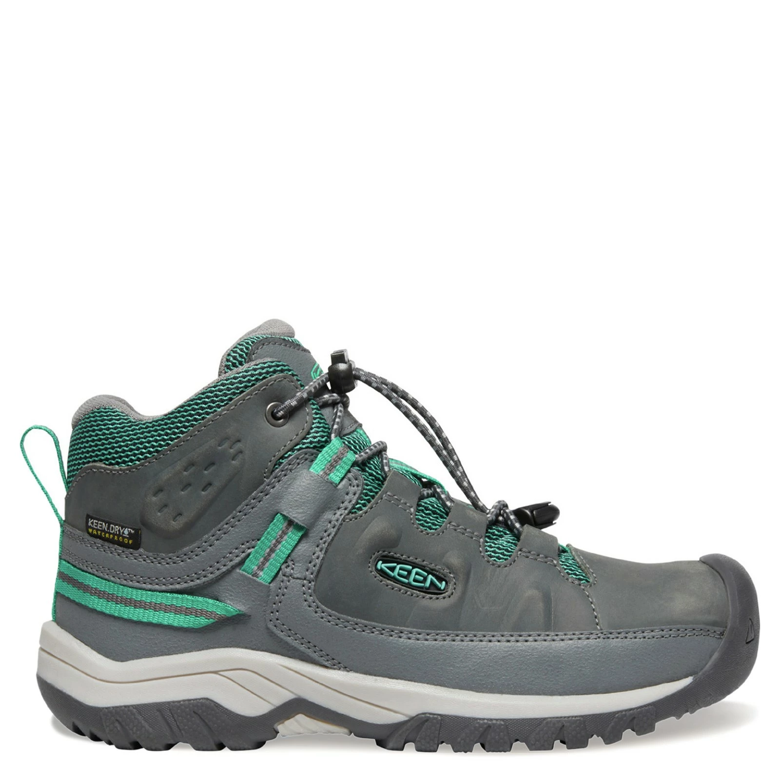 Girl's Keen, Targhee Mid Waterproof Hiking Boot - Little Kid & Big Kid 2 Girl's Keen, Targhee Mid Waterproof Hiking Boot - Little Kid & Big Kid - Image 2