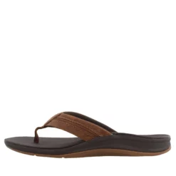 Men's Reef, Ortho Bounce Coast Leather Thong Sandals 10 Men's Reef, Ortho Bounce Coast Leather Thong Sandals -Shoes Sales Store 1 612942 ZM 3