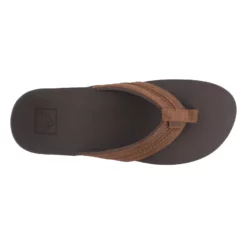 Men's Reef, Ortho Bounce Coast Leather Thong Sandals 12 Men's Reef, Ortho Bounce Coast Leather Thong Sandals -Shoes Sales Store 1 612942 ZM 5